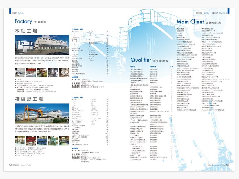 高橋製作所様会社案内P6-P7